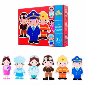 Set 6 Puzzle din carton cu Meserii