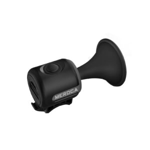 Claxon electric pentru bicicleta, Kareldo, rezistent la apa, 120 dB, negru