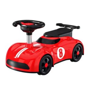 Masina pentru Copii, Kareldo, 1-3 ani, Impingere, Bluetooth, Muzica, din ABS, 4 Roti, Inaltime Sezut 22 cm, Rosu