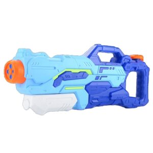 Pistol cu Apa pentru Copii, Rezervor, Pentru Piscina/Plaja, Kareldo, 6ani+,  4 duze, Albastru, 1500ML