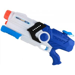 Pistol cu Apa pentru Copii, Rezervor, Pentru Piscina/Plaja, Kareldo, 6ani+, Albastru/Multicolor, 2000ML