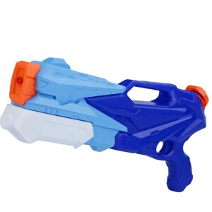 Pistol cu Apa pentru Copii, Rezervor, Pentru Piscina/Plaja, Kareldo, 6ani+,  3 duze, Albastru, 770ML