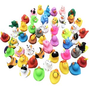 Set 50 Ratuste pentru Baie, Kareldo, 6x5.5x5.5 cm, Multicolore